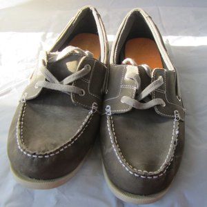 Merona Loafers Green/Gray Size 13 Leather